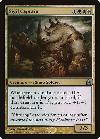 Sigil Captain [Commander 2011] | Good Games North