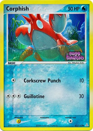 Corphish (62/110) (Stamped) [EX: Holon Phantoms] | Good Games North