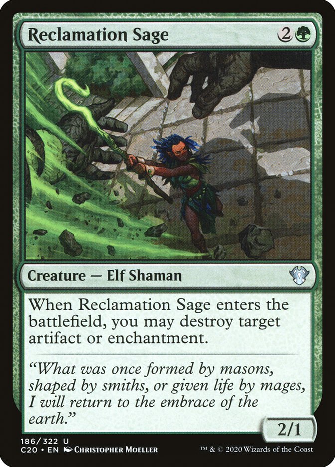 Reclamation Sage [Commander 2020] | Good Games North