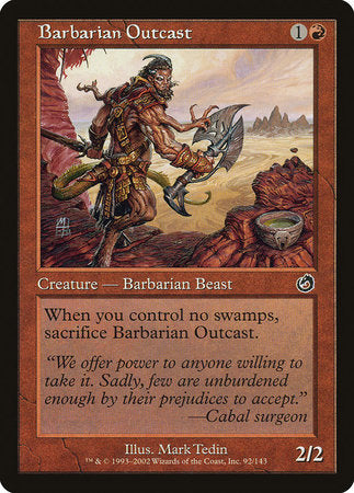 Barbarian Outcast [Torment] | Good Games North