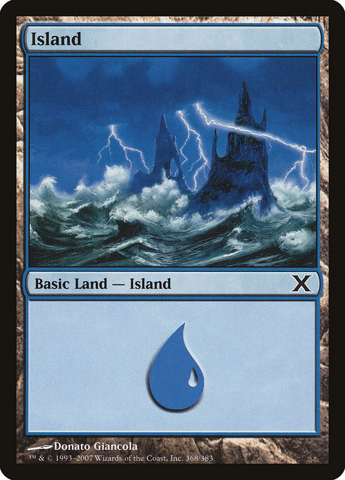 Island (368) [Tenth Edition] | Good Games North