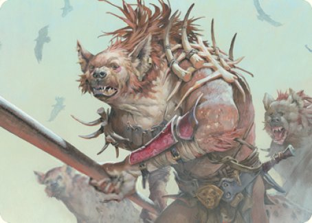 Gnoll Art Card [Dungeons & Dragons: Adventures in the Forgotten Realms Art Series] | Good Games North
