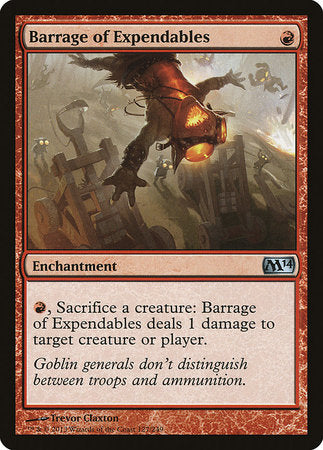 Barrage of Expendables [Magic 2014] | Good Games North