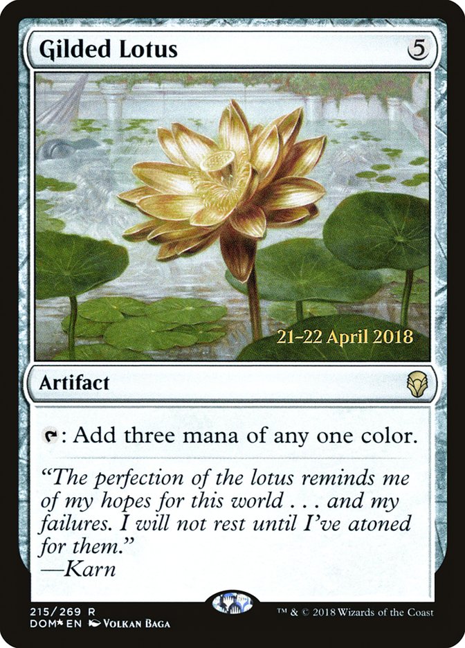 Gilded Lotus  [Dominaria Prerelease Promos] | Good Games North