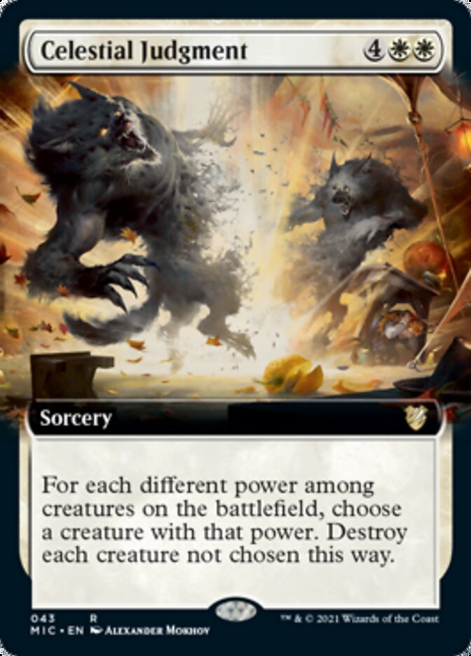 Celestial Judgment (Extended) [Innistrad: Midnight Hunt Commander] | Good Games North