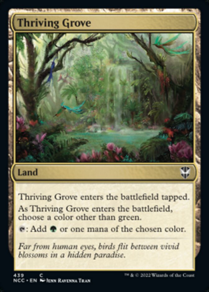 Thriving Grove [Streets of New Capenna Commander] | Good Games North