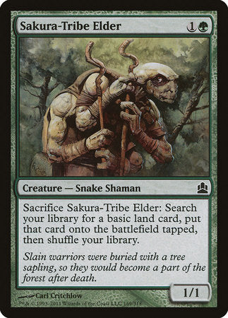 Sakura-Tribe Elder [Commander 2011] | Good Games North