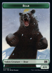 Bear // Spirit Double-sided Token [Double Masters 2022 Tokens] | Good Games North