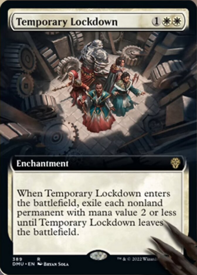 Temporary Lockdown (Extended Art) [Dominaria United] | Good Games North