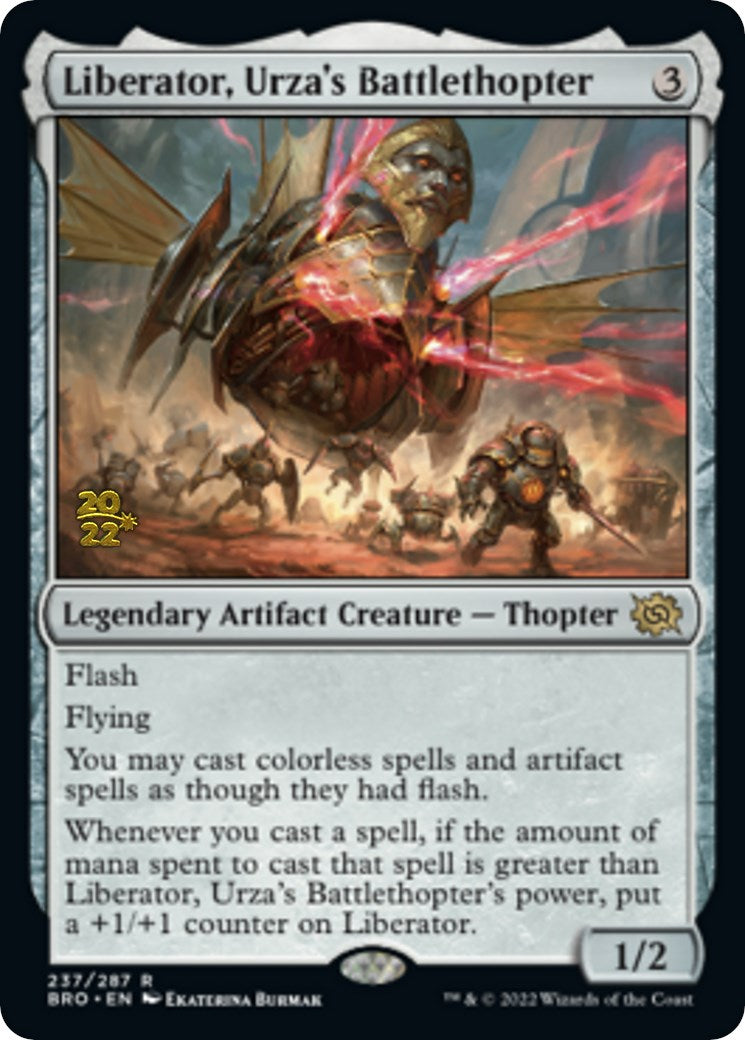 Liberator, Urza's Battlethopter [The Brothers' War: Prerelease Promos] | Good Games North