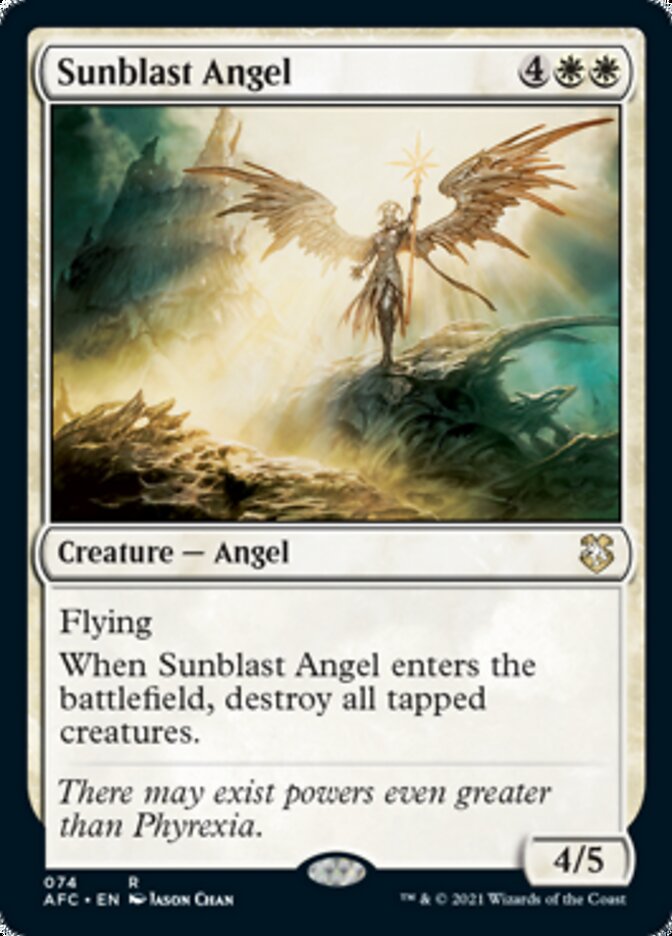 Sunblast Angel [Dungeons & Dragons: Adventures in the Forgotten Realms Commander] | Good Games North