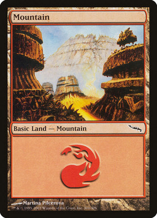 Mountain (301) [Mirrodin] | Good Games North