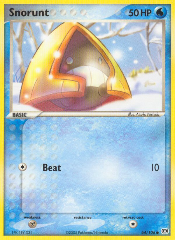 Snorunt (64/106) [EX: Emerald] | Good Games North