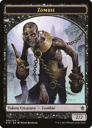 Zombie Token [Khans of Tarkir Tokens] | Good Games North