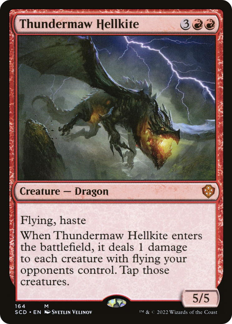 Thundermaw Hellkite [Starter Commander Decks] | Good Games North