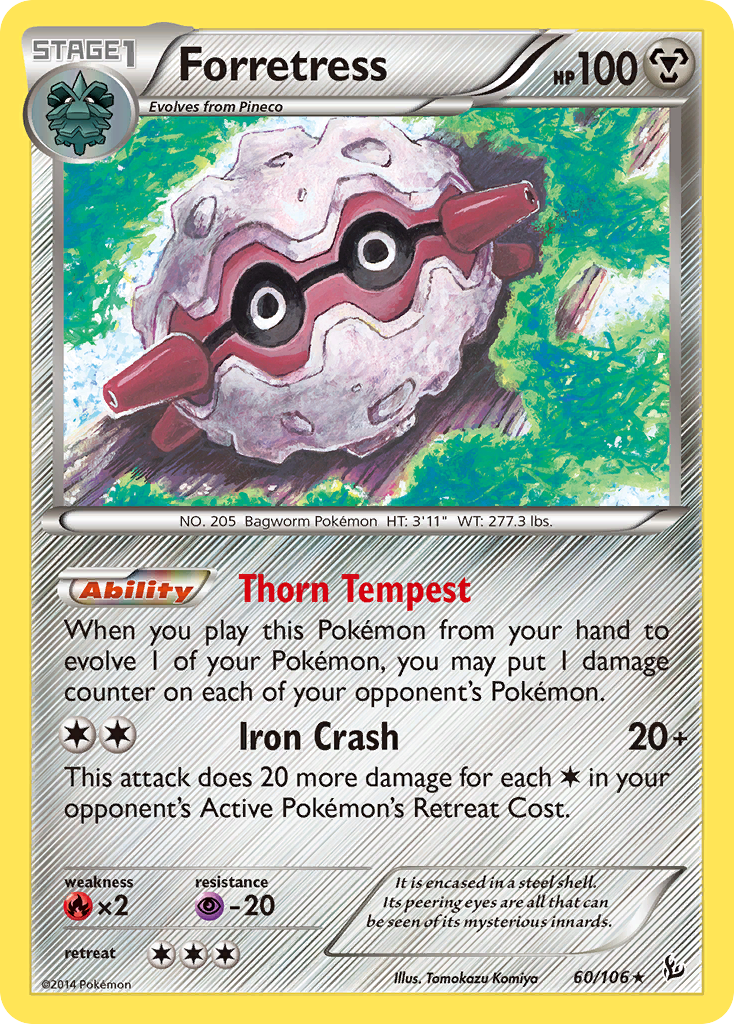 Forretress (60/106) [XY: Flashfire] | Good Games North
