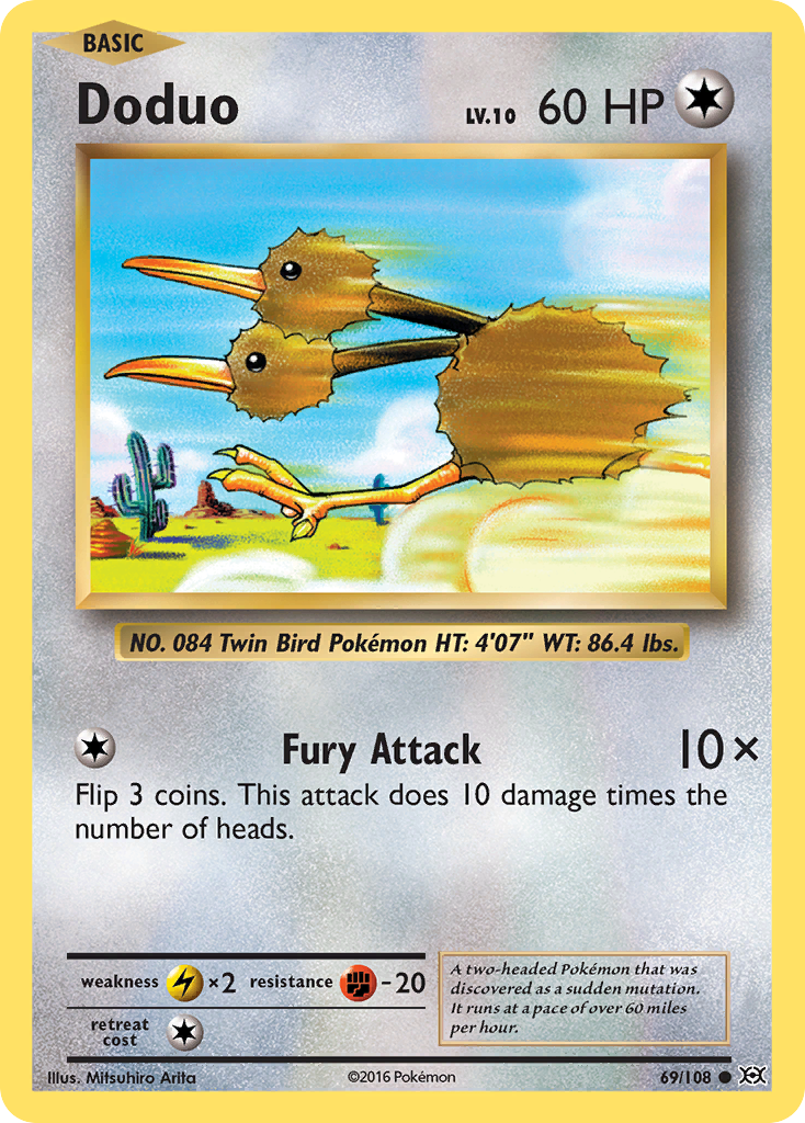 Doduo (69/108) [XY: Evolutions] | Good Games North