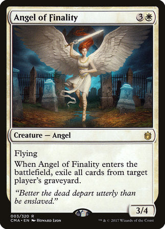 Angel of Finality [Commander Anthology] | Good Games North