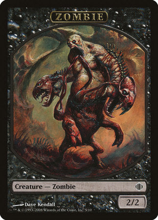 Zombie Token [Shards of Alara Tokens] | Good Games North