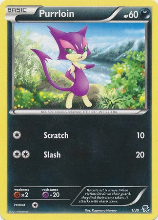 Purrloin (1/30) [Black & White: Trainer Kit - Zoroark] | Good Games North