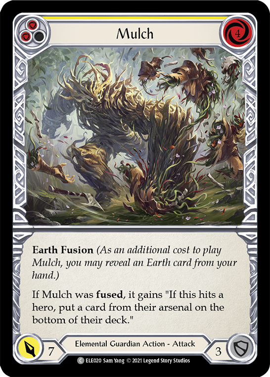 Mulch (Yellow) [ELE020] (Tales of Aria)  1st Edition Normal | Good Games North