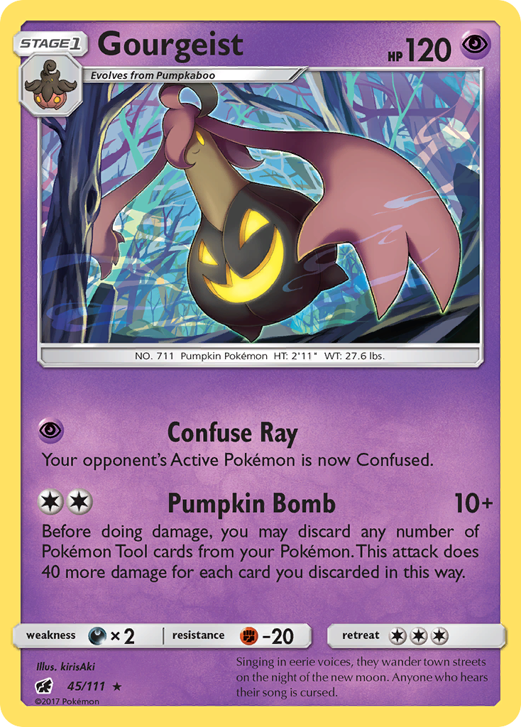 Gourgeist (45/111) [Sun & Moon: Crimson Invasion] | Good Games North