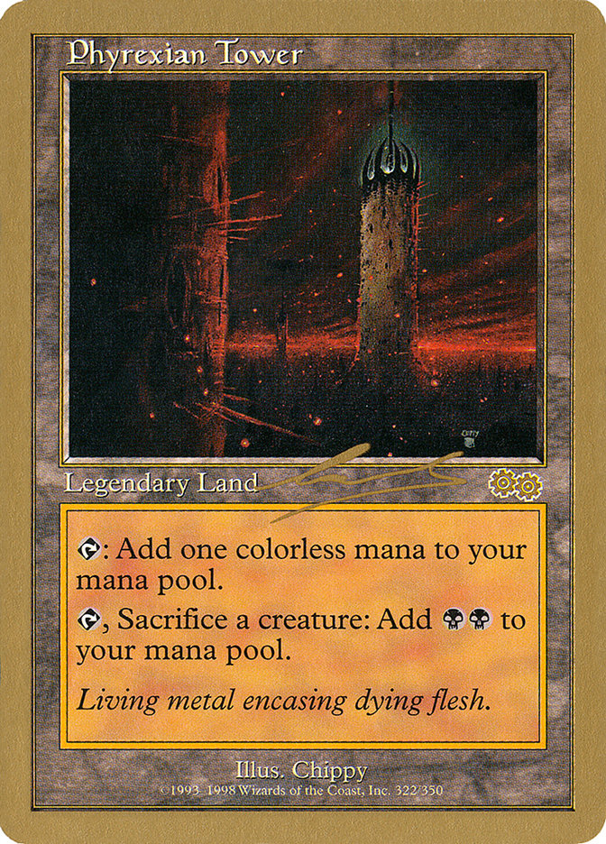 Phyrexian Tower (Nicolas Labarre) [World Championship Decks 2000] | Good Games North