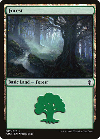 Forest (317) [Commander Anthology] | Good Games North