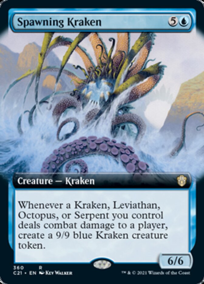 Spawning Kraken (Extended) [Commander 2021] | Good Games North