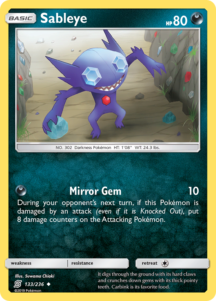 Sableye (133/236) [Sun & Moon: Unified Minds] | Good Games North