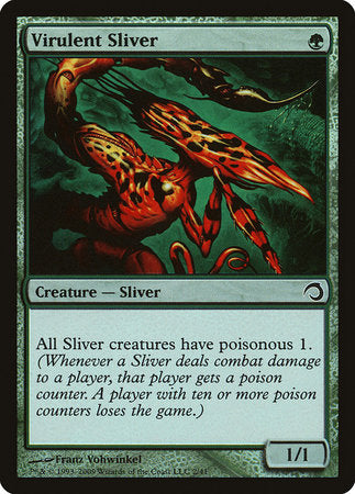 Virulent Sliver [Premium Deck Series: Slivers] | Good Games North