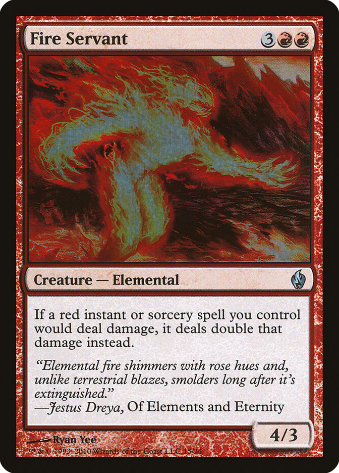 Fire Servant [Premium Deck Series: Fire and Lightning] | Good Games North