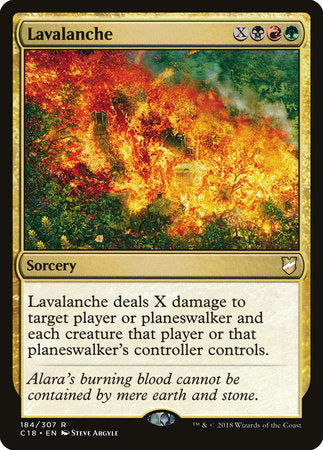 Lavalanche [Commander 2018] | Good Games North