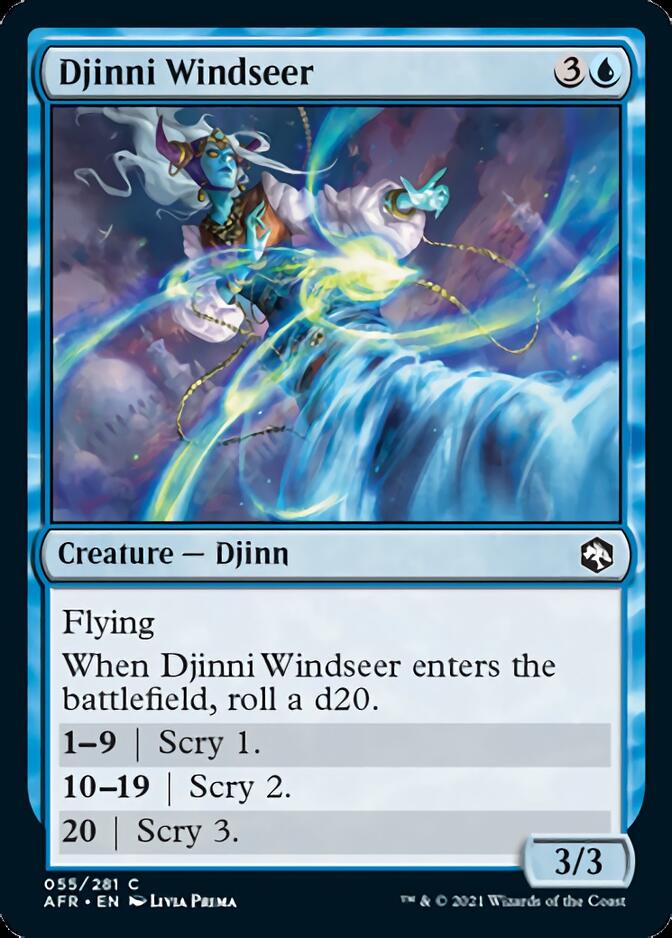 Djinni Windseer [Dungeons & Dragons: Adventures in the Forgotten Realms] | Good Games North