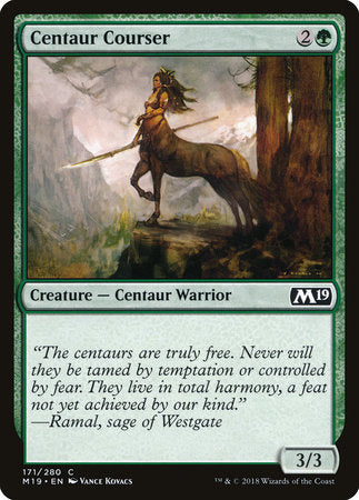 Centaur Courser [Core Set 2019] | Good Games North