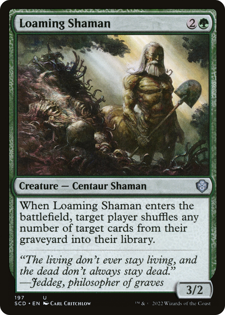 Loaming Shaman [Starter Commander Decks] | Good Games North