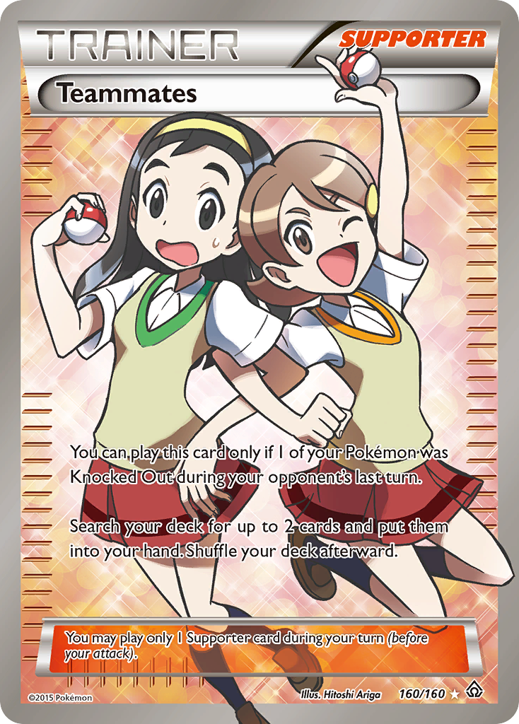 Teammates (160/160) [XY: Primal Clash] | Good Games North