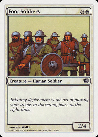 Foot Soldiers [Ninth Edition] | Good Games North