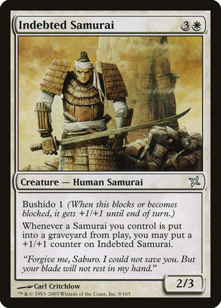 Indebted Samurai [Betrayers of Kamigawa] | Good Games North
