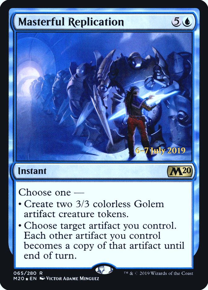 Masterful Replication  [Core Set 2020 Prerelease Promos] | Good Games North