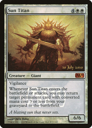 Sun Titan [Magic 2011 Promos] | Good Games North