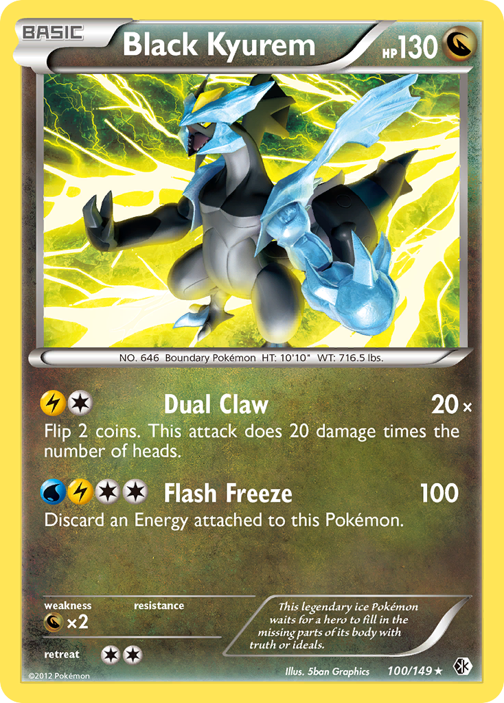 Black Kyurem (100/149) [Black & White: Boundaries Crossed] | Good Games North