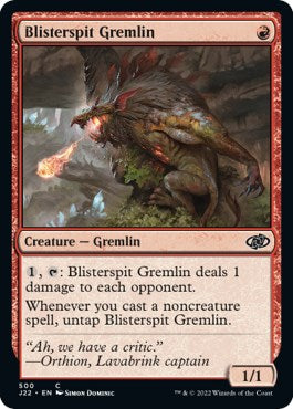 Blisterspit Gremlin [Jumpstart 2022] | Good Games North