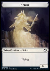 Elephant // Spirit Double-sided Token [Innistrad: Midnight Hunt Commander] | Good Games North