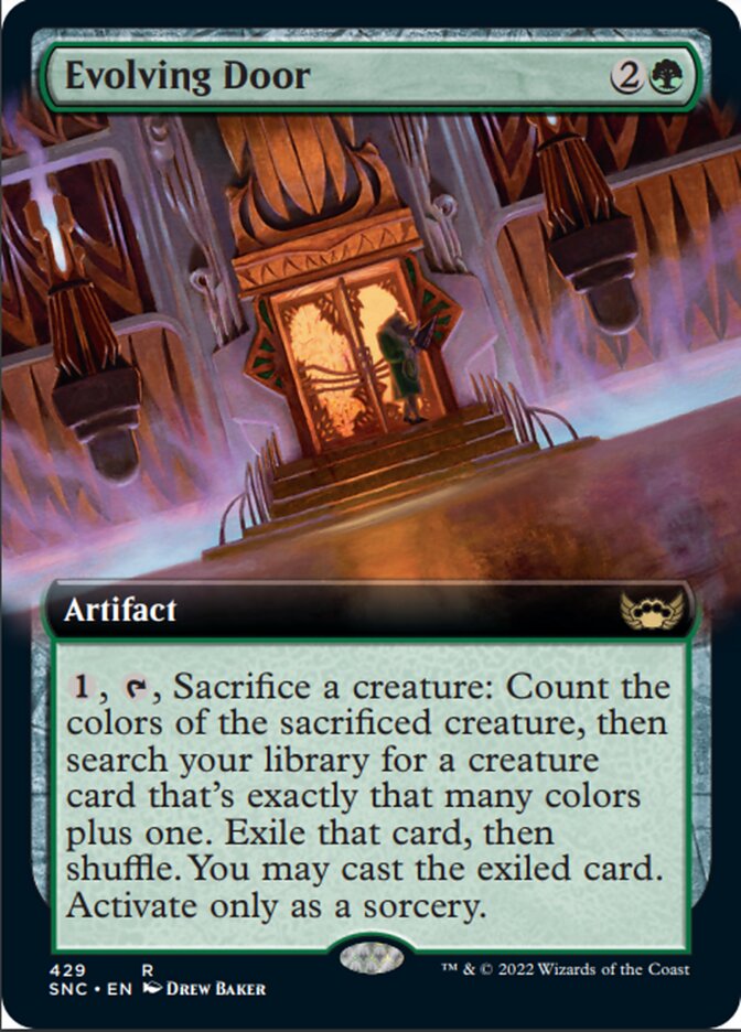 Evolving Door (Extended Art) [Streets of New Capenna] | Good Games North