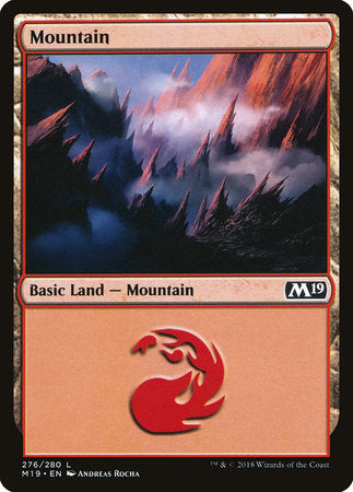 Mountain (276) [Core Set 2019] | Good Games North