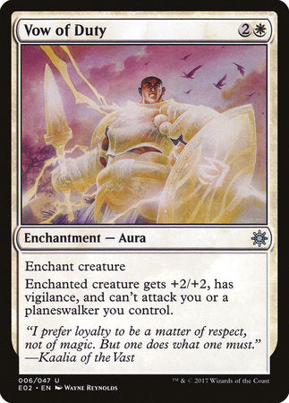 Vow of Duty [Explorers of Ixalan] | Good Games North