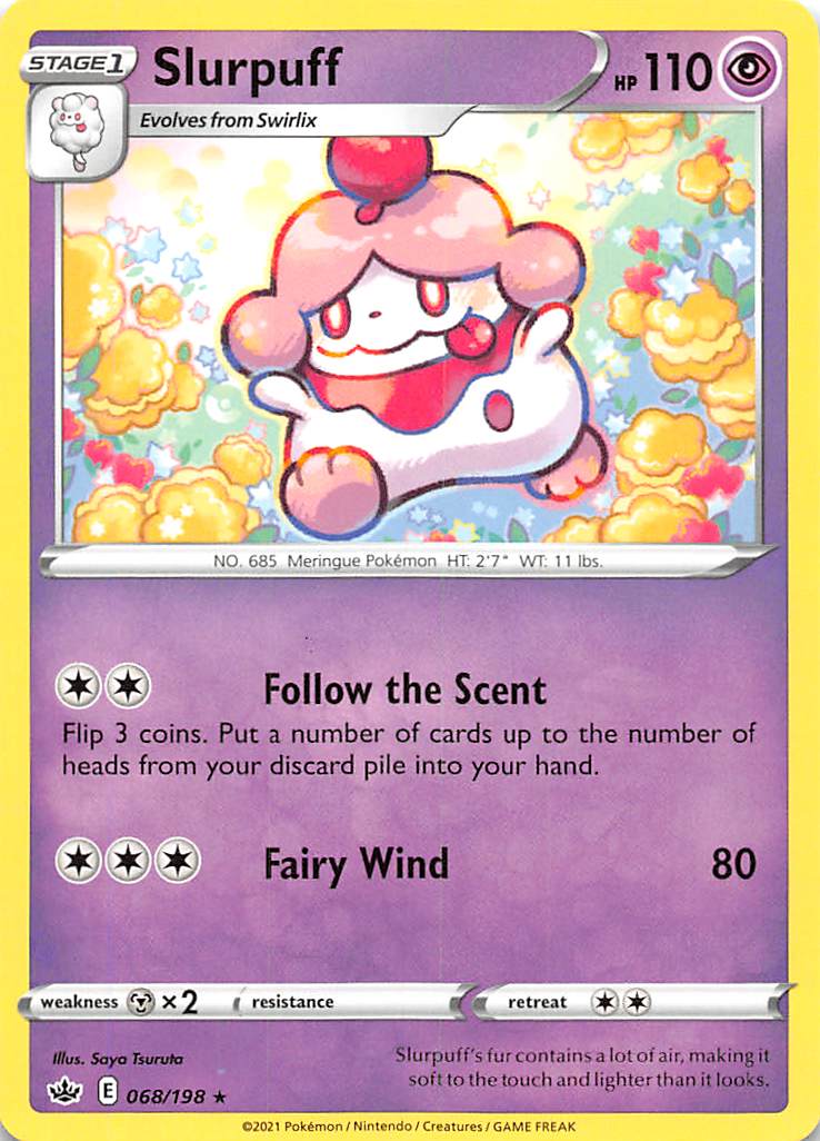 Slurpuff (068/198) [Sword & Shield: Chilling Reign] | Good Games North