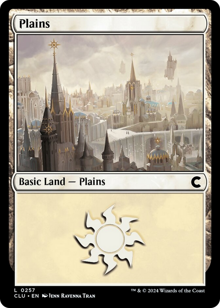 Plains (0257) [Ravnica: Clue Edition] | Good Games North