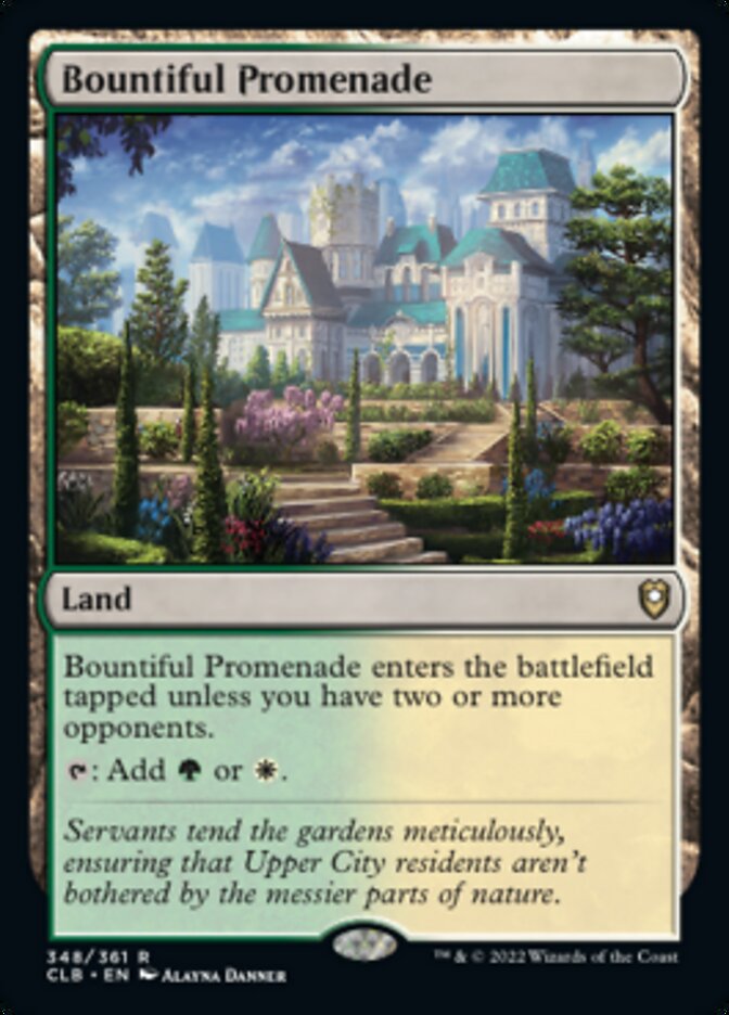 Bountiful Promenade [Commander Legends: Battle for Baldur's Gate] | Good Games North
